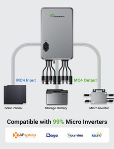 Lionshee 1600W PV HUB Accumulatore Smart Controller Sistema Solare Per Balcone HUB