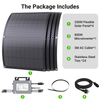 Kit solare flessibile LIONSHEE 800W con 4 pannelli solari da 200W e microinverter