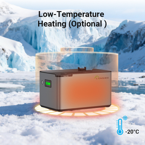 LIONSHEE LS-L1024 Batteria LiFePO4 51,2 V 1024 Wh, IP65, 6000 Cicli, Riscaldamento A Bassa Temperatura Ed Estinzione Incendi Opzionali