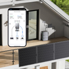Sistema Modulare Di Accumulo Energia Da Balcone LIONSHEE Con Batteria Impilabile, Pannelli Solari E Microinverter 800W/1600W/2000W