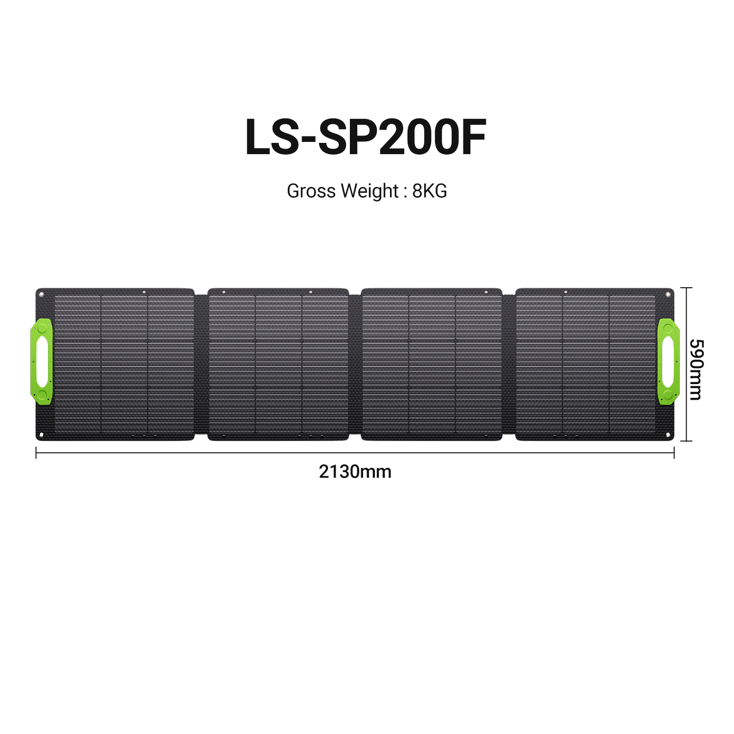 LIONSHEE LS-SP200 pannello solare pieghevole 200W