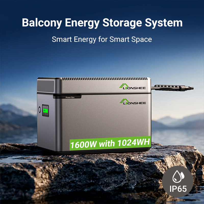 Batteria LS-L1024 1024Wh con potenza di sistema 1600W e involucro IP65
