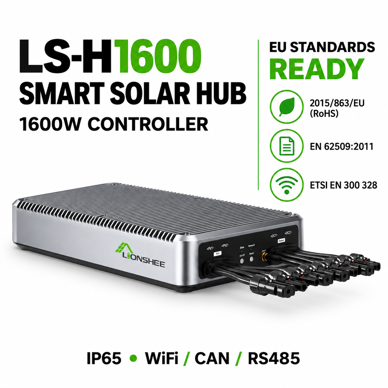 LIONSHEE LS-L1024 Batteria 1024 Wh Per Impianto Solare Da Balcone Plug And Play Con LS-H1600 Smart Solar Hub