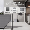 LIONSHEE LS-L1024 Batteria 1024 Wh Per Impianto Solare Da Balcone Plug And Play Con LS-H1600 Smart Solar Hub
