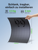 LIONSHEE LS-240W elastyczny panel solarny 240W, lekki moduł monokrystaliczny, wysyłka z magazynu w Niemczech lub Wielkiej Brytanii