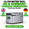 LIONSHEE LS-L1024 Power Box LiFePO4 1024 Wh Pronta Consegna Dai Magazzini Di Germania E Regno Unito, CE RoHS MSDS